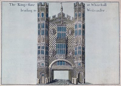 Whitehall: The Kings Gate Leading to Westminster, from 